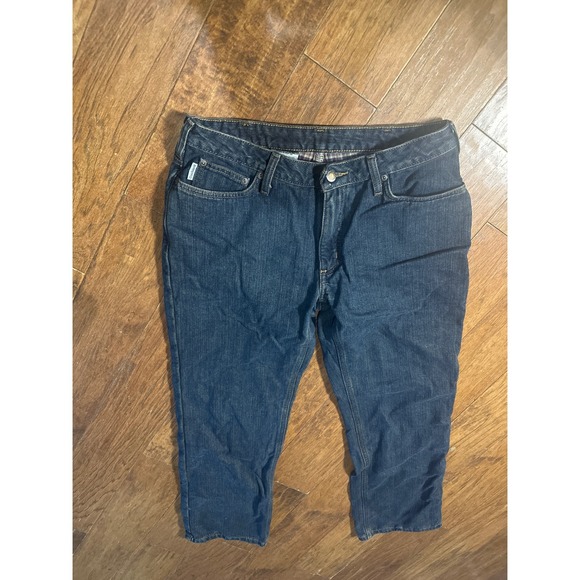 Carhartt Denim - Carhartt Relaxed Fit Denim Cropped Pants Women's Size 6 x 30 Blue Jean
